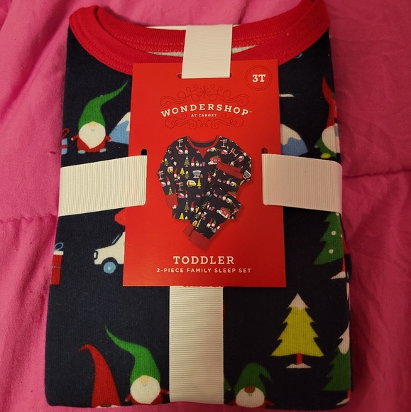 Special listing Christmas Gnome pajamas bundle size kids 8 and 3t - Picture 6 of 6